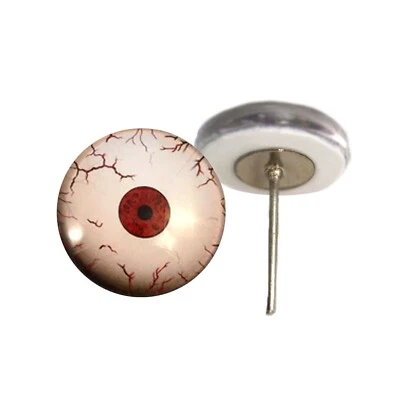 Par de postes de pasador de alambre con ojos de vidrio marciano Crazy Mars Foto 1 de 4