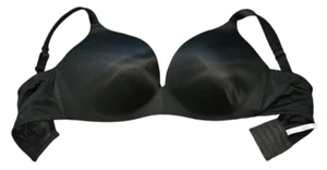 Reggiseno Cacique 46DDD Nero Semplicemente Senza Ferretto Tuffo 1104518 Scollo V Chiusura Schiena - Foto 1 di 7