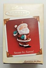 2005 Shake It, Santa! Hallmark Keepsake Collector Ornament NIB