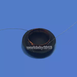 2 pz 20,4 mm altoparlante tweeter bobina vocale tweeter pellicola suono seta riparazione diaframma - Foto 1 di 3