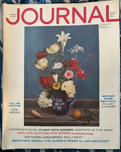 Ladies’ Home Journal, March 1959 Mid-Century Style and Fashion, Dream House, Ads - Picture 1 of 19