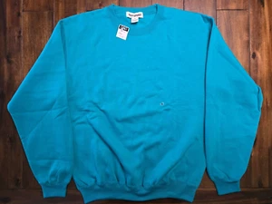 NOS Vintage GAP Sport Oversized Sweatshirt Boxy XL 90's Y2K Green New with Tags - Picture 1 of 7