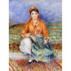 Renoir Algerian Girl Canvas Art Print Poster