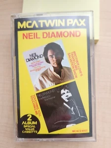 Vintage-Kassettenband -1982 Neil Diamond - MCA Twin Pax (2 Alben Spezialkassette) - Bild 1 von 5