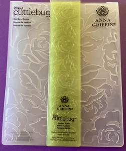 Anna Griffin Embossing Folder Garden Roses 6x4.5 - Picture 1 of 2