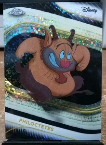 2025 Topps Disney Chrome Black Diamonds Philoctetes /10 Hercules 🔥🔥🔥🔥 - Picture 1 of 2