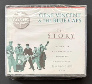 GENE VINCENT & THE BLUE CAPS The Story Brand New Audio CD 2002 SEALED EMI CD ROM - Picture 1 of 1