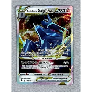 Origin Forme Dialga VSTAR - SWSH256 - Full Art Promo Near Mint Pokemon - Picture 1 of 2