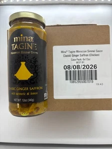 Mina's Tagine Moroccan Simmer Sauce 12z, Case of 6, Exp 8/2026 FREE SHIPPING! - Picture 1 of 1