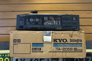 ONKYO INTEGRA TA-2056 3-HEADS cassette Deck With Original Box Tested - Picture 1 of 18