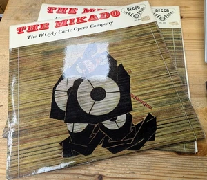 SKL 4006/7 2x12" 33RPM '58 GILBERT & SULLIVAN, ISIDORE GODFREY "THE MIKADO" VG+ - Picture 1 of 17