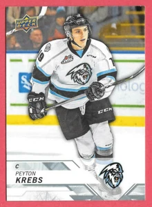 2018-19 Peyton Krebs Upper Deck CHL Rookie - Vegas Golden Knights - Imagen 1 de 1