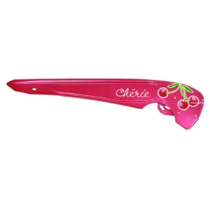 "Protector de cadena Electra Cherie Hot Pink Cruiser caja de cadena cerezas metal 26" - Imagen 1 de 4