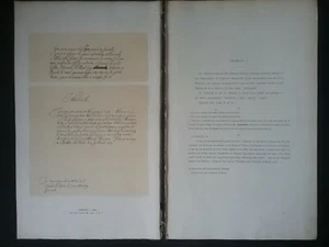 1642 BRIEF VON KÖNIG CHARLES I **((126+ Jahre alte Kopie von 1899))** ANTIK - Bild 1 von 12