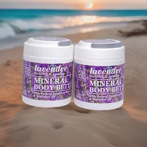 2 Pack Dead Sea Collection Lavender Mineral Body Butter 16.9oz - Picture 1 of 2