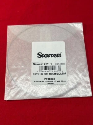 Starrett PT06908 Crystal ONLY for 656 Series Dial Indicators
