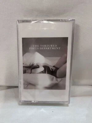 Taylor Swift The Tortured Poets Department Retro Album Tape Sealed Cassettes Foto 1 de 2