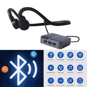 Bone Conduction Headphones Amplifier Bluetooth Wireless Hearing Aids for Seniors - Picture 1 of 16