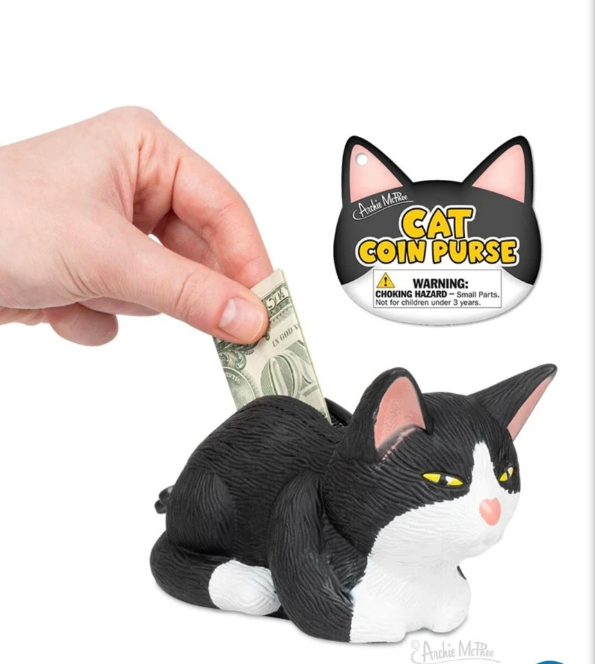 Monedero gato esmoquin Foto 1 de 1