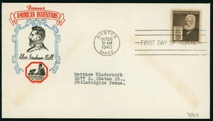 US Cover #893 on Cover First Day of Issue Oct 28 1940 - Picture 1 of 2