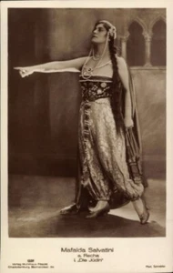 c.1908 OPERA SINGER Mafalda Salvatini as Recha Freier in “Die Jüdin” The Jewess - Bild 1 von 2