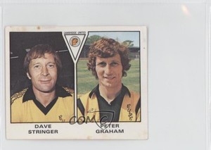 1980 Panini Football 80 Dave Stringer Peter Graham #406