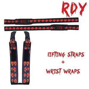 Anime Wrist Wraps for Strength Athletes, Powerlifters & Crossfit who love Anime - Picture 1 of 5