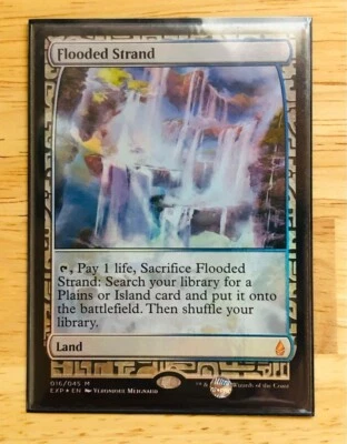 MTG Flooded Strand - Zendikar Expeditions  - Foil - ENG - LP - Image 1 of 4