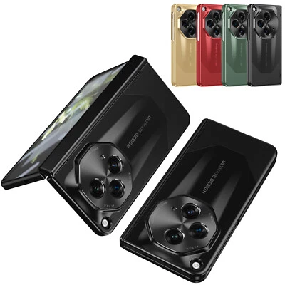 Роскошный ударопрочный чехол для OnePlus Open со встроенной защитой экрана на петлях  - Изображение 1 из 4