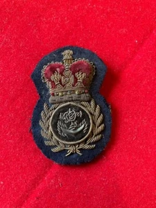 Vintage Royal Navy Chief Petty Officer's bullion badge - Foto 1 di 3