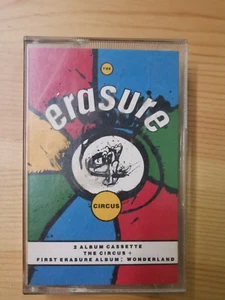 Erasure The Circus and Wonderland Double Play Cassette Tape. 1986 (Box O) - Picture 1 of 3