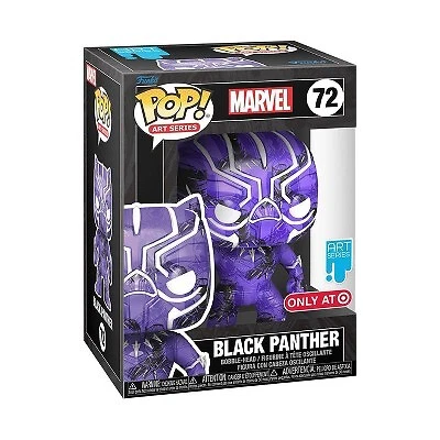 Funko POP! Artist Series: Marvel - Black Panther Cover