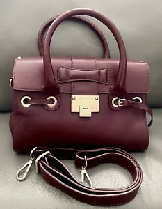 Jimmy Choo Rosalie Claret Handbag - Picture 1 of 19