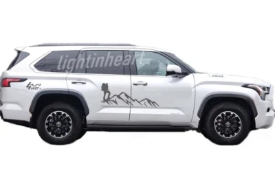 Car Side Door Sticker Kit For Toyota Sequoia Graphics Mountain Climber Decals - Image 1 of 4