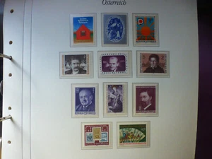 Österreich 1975 Mi.1497,1498,1504,1496,1495,1491,1489,1490,1492,1494,1503 postfr - Bild 1 von 1