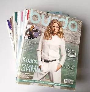 12er Set Vintage Burda 1-12/2010 Zeitschriften russische Sprache - Bild 1 von 8