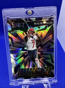 2022 Panini Select Draft Picks - Turbocharged #TMW Malik Willis (RC) Silver Halo - Picture 1 of 5