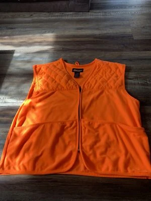 Mens Outfitters Ridge  Blaze Orange Hunting Vest Size- L 42/44 New No- Tags - Image 1 of 4
