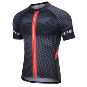 ZEROBIKE Men Cycling Jersey Bike Clothing Half Sleeve Cycling Shorts Set New - Picture 1 of 9