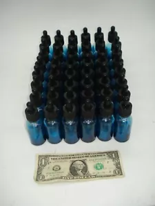 Astuccio 48 oli essenziali 1 oz contagocce bottiglia vetro blu sbiadito 30 ml con tappo - Foto 1 di 5
