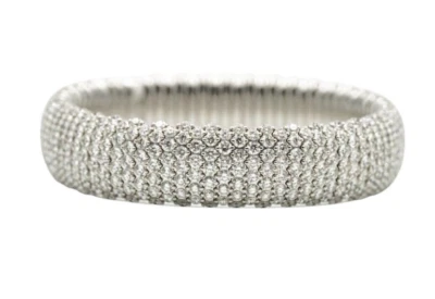 Conjunto de pulseras brazalete premium de diamantes de 19,39 quilates creadas en laboratorio de corte europeo antiguo Foto 1 de 4