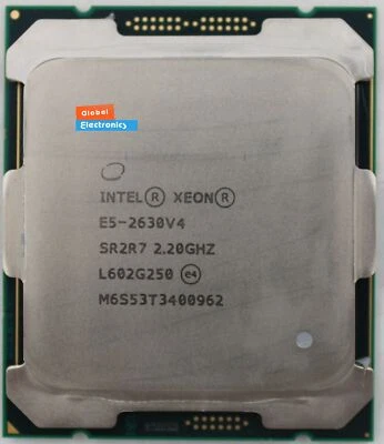 Intel Xeon E5-2630 V4 2.2GHz 10-Core 25MB PROCESSOR Socket 2011-3 CPU SR2R7 - Image 1 of 3