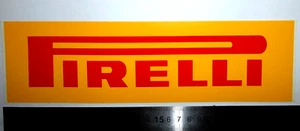 ADESIVO STICKER AUTOCOLLANT VINTAGE ORIGINAL AUTO MOTO TUNING PIRELLI PNEUMATICI - Picture 1 of 1