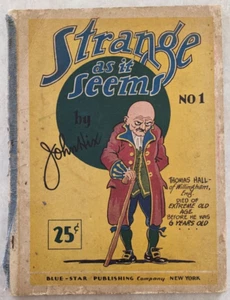 Strange As It Seems - No. 1 / John Hix / Blue-Star Pub 1931 / First Ed - Picture 1 of 7
