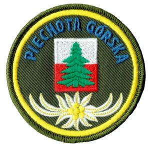 1746 WW2 PATCH OF POLISH MOUNTAIN INFANTRY - POLAND ARMY - Picture 1 of 1