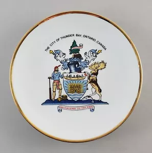City of Thunder Bay, Ontario, Canada 7" Collector Plate featuring Coat Of Arms - Picture 1 of 8