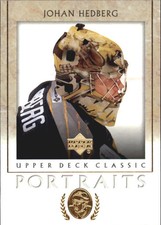 2002-03 Upper Deck Classic Portraits #79 Johan Hedberg Pittsburgh Penguins
