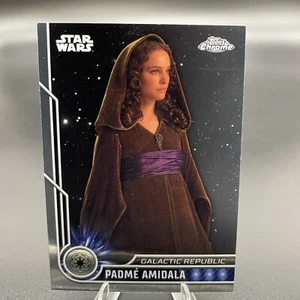 2023 Star Wars Topps Chrome PADME AMIDALA #49 Mandalorian Trading Card - Picture 1 of 2