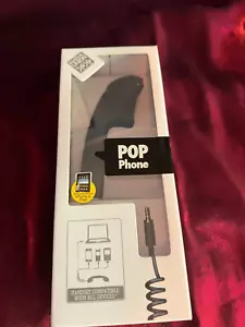 Teléfono Native Union Pop Negro Retro Auricular Nuevo - Imagen 1 de 4