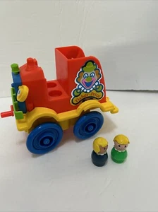 Fisher Price Vintage Little People Crazy Clown Fire Brigade #657 – Not Complete - Picture 1 of 6